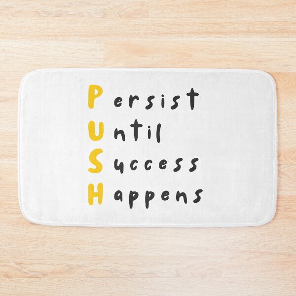 Item preview, Success Persist Until Success Happens designed and sold by Shope Buzz.
