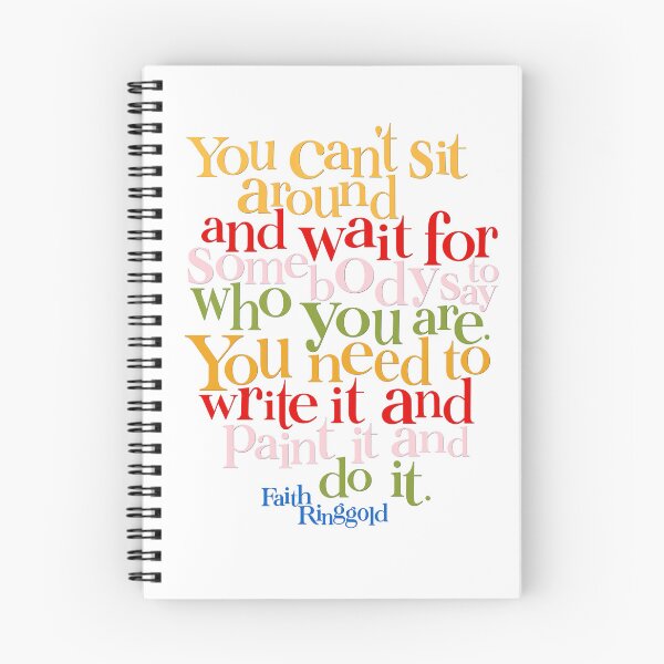 Item preview, Faith Ringgold Artist Quote designed and sold by LindsayHonor.