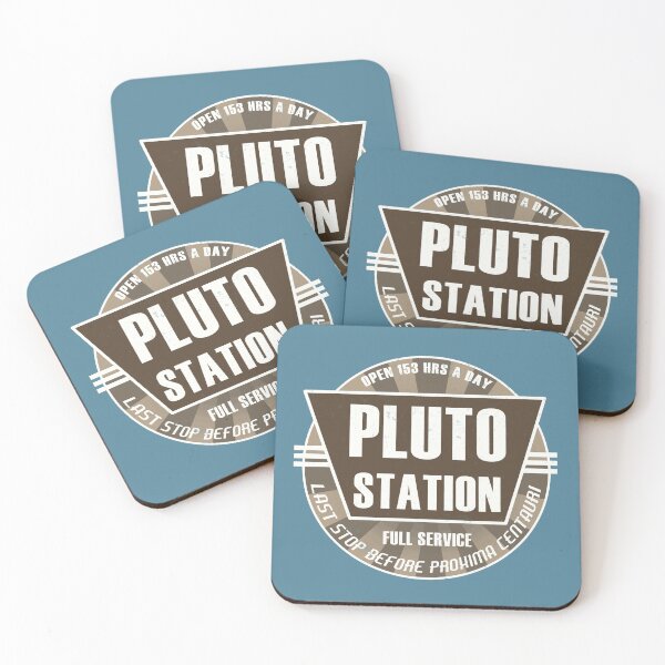 Item preview, Pluto Station - Last Stop Before Proxima Centauri designed and sold by Pebblestone.