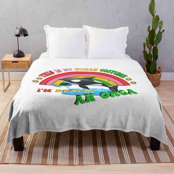 Item preview, This is My Human Costume I'm Really An Orca Whale Cool Colorful Sunset Orca Gift designed and sold by pedrored369.