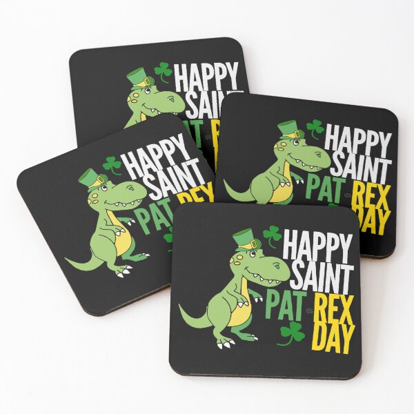 Item preview, Happy Saint Pat-Rex Day designed and sold by GL Digital Artwork .