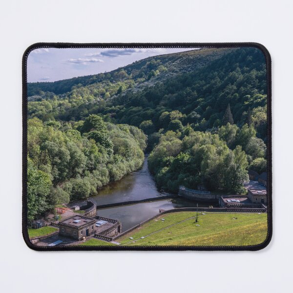 Item preview, View of the Ladybower Reservoir Dam designed and sold by WorldScenery.