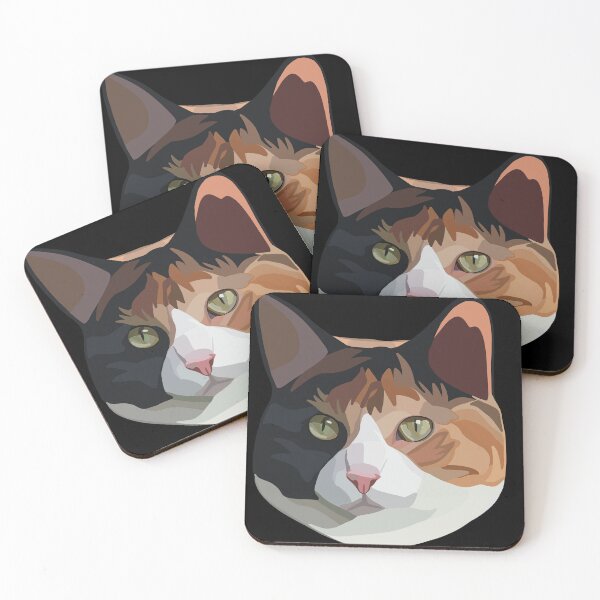Item preview, Calico Cat Art designed and sold by TLGdrawings.