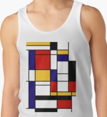 Camiseta de tirantes Mondrian
