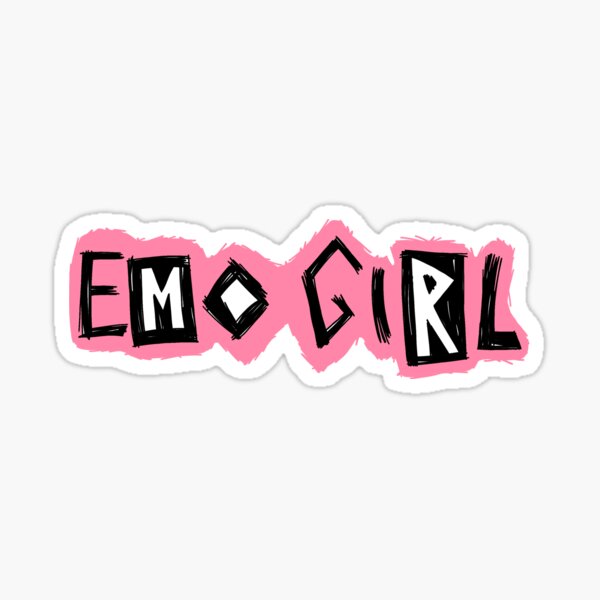 emo girl Sticker