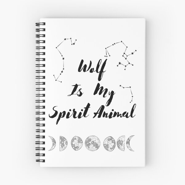 Item preview, Wolf is my Spirit Animal designed and sold by Whit The Alpha Wolf.
