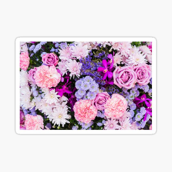 Flowers Shape Stickers