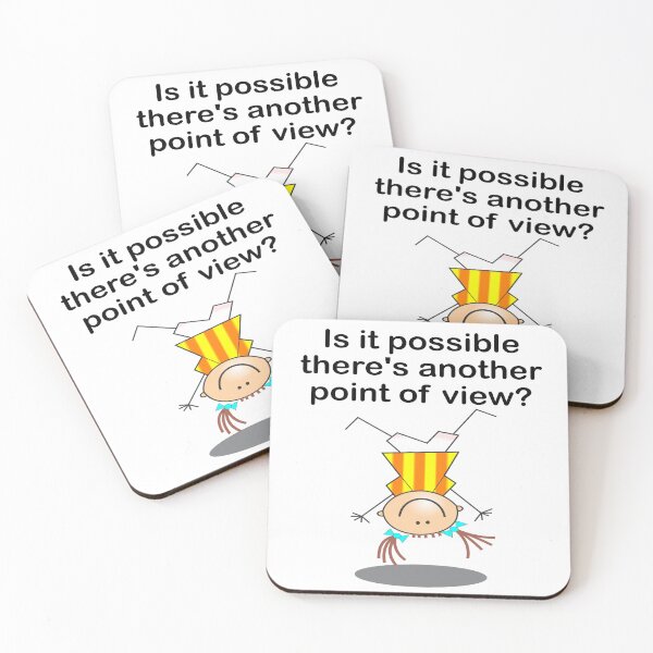 Item preview, Is it possible there's another point of view?: funny, cute,decor, accent piece, statement piece, gift idea, birthday, home, office, work space, house staging designed and sold by Becky Hunter.