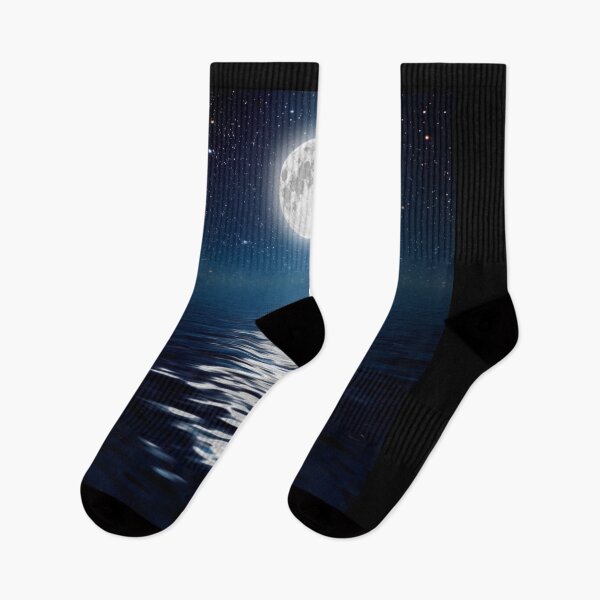 Item preview, Full Moon Rising Over Ocean designed and sold by RyansOpenDoor.