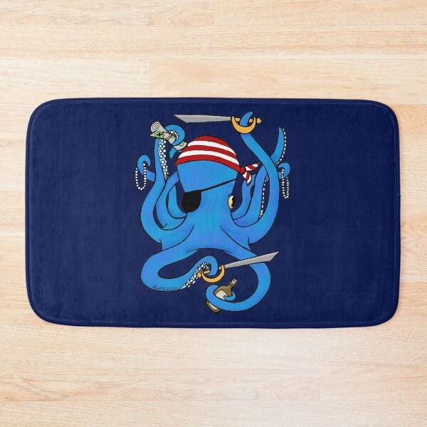 Item preview, Pirate Octopus designed and sold by sharkbait83.