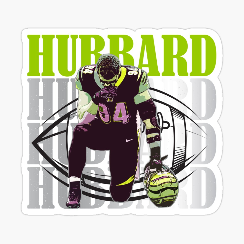 Sam Hubbard Classic T-Shirt Sticker for Sale by Kunalbeechshop