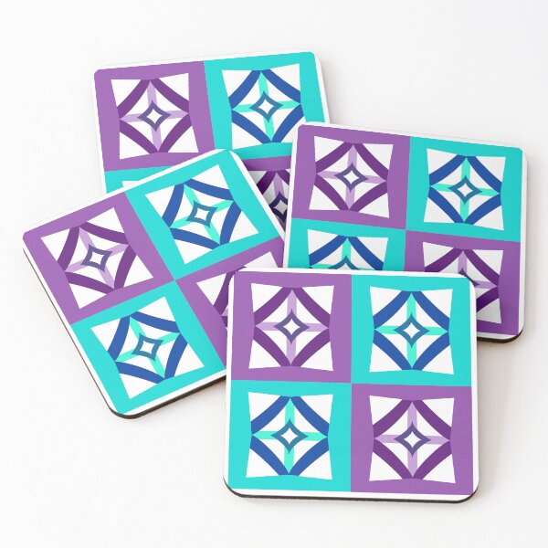 Item preview, Breeze Block Nine Multi PB designed and sold by Owen1976.