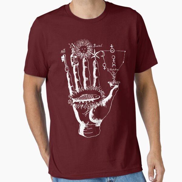 Artikel-Vorschau von Renaissance Alchemie Hand mit Symbolen, designt und verkauft von Pixelchicken.