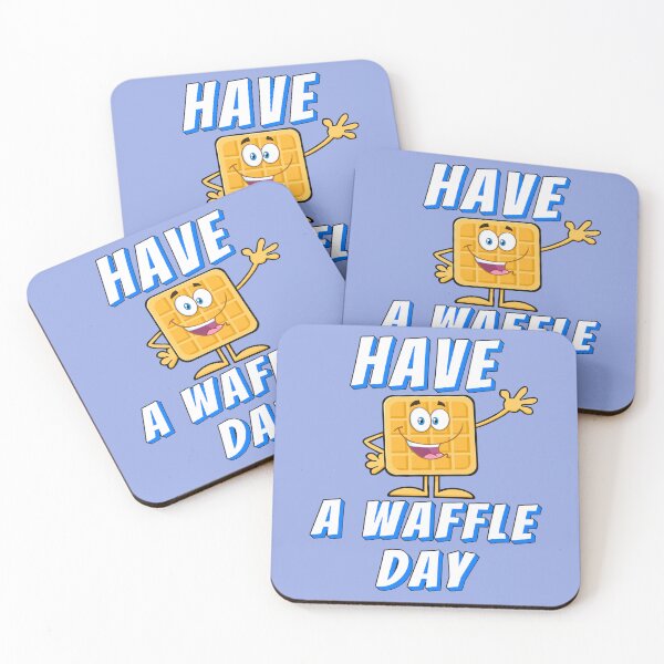 Item preview, Have a Waffle Day - funny, cute food design designed and sold by MAD-STREETWEAR.