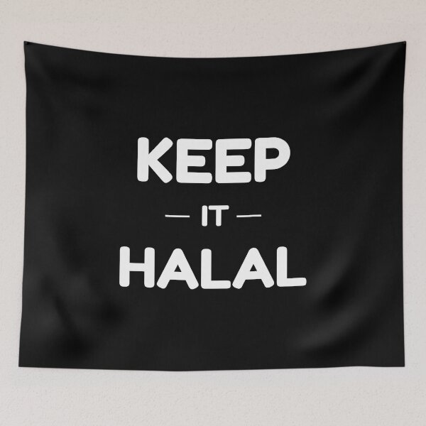 Item preview, keep it halal - islamic art quotes 2 designed and sold by EfenDesign.