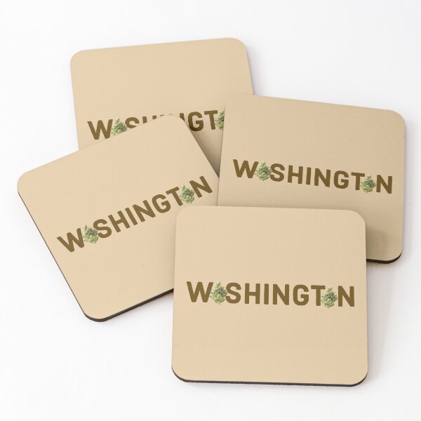 Item preview, Washington Weed Buds - Marijuana/Pot/420/Cannabis for Stoners and Cali Smokers designed and sold by SteamParliament.