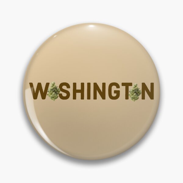 Item preview, Washington Weed Buds - Marijuana/Pot/420/Cannabis for Stoners and Cali Smokers designed and sold by SteamParliament.