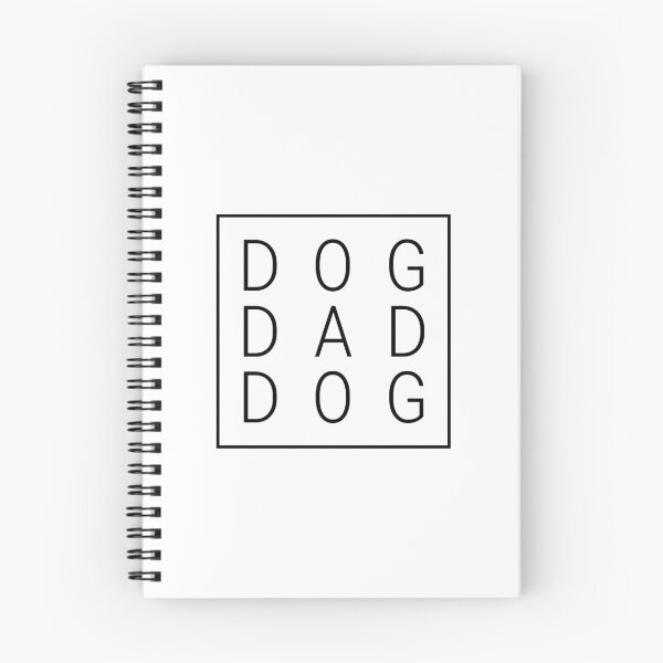 Item preview, Dog Dad - Minimalist Black Type in a Square - Boxed  designed and sold by 8PawsStudio.