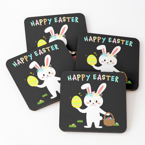 Item preview, Cute Easter Bunny Happy Easter Egg Hunt designed and sold by sundae-artisan.