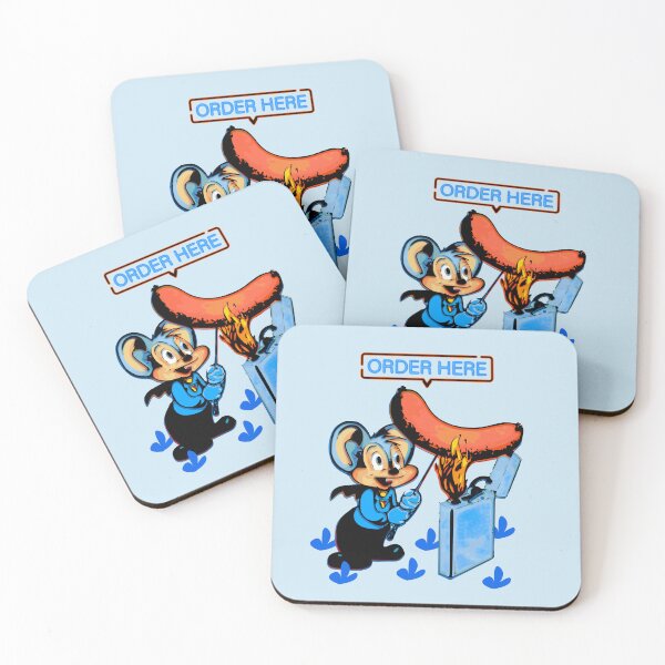 Item preview,  Marvin The Mouse Funny Mouse Vintage BBQ Cartoon designed and sold by DesignLust.