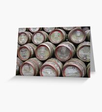 Casks Greeting Card