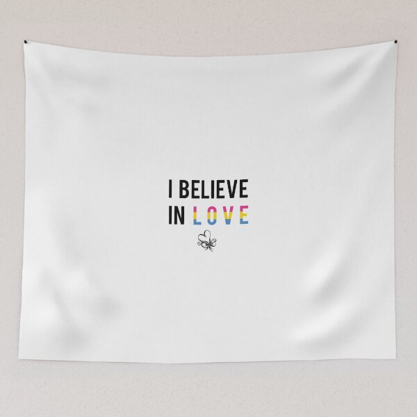 Item preview, I Believe In Love (Pansexual) designed and sold by speakupshop.