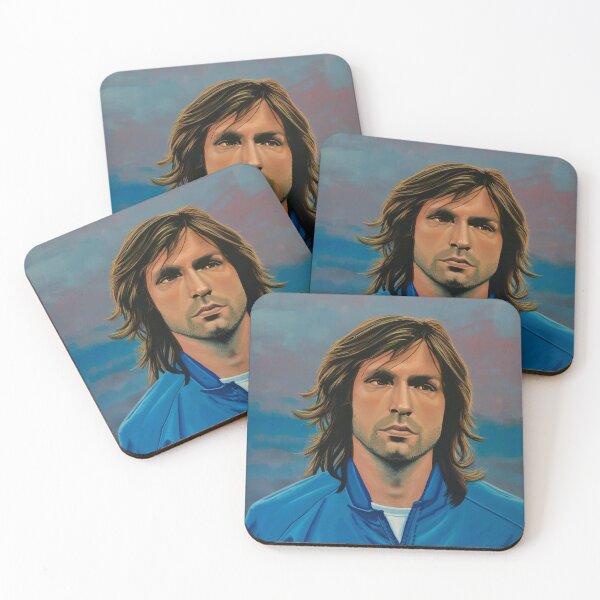 Item preview, Andrea Pirlo painting designed and sold by PaulMeijering.
