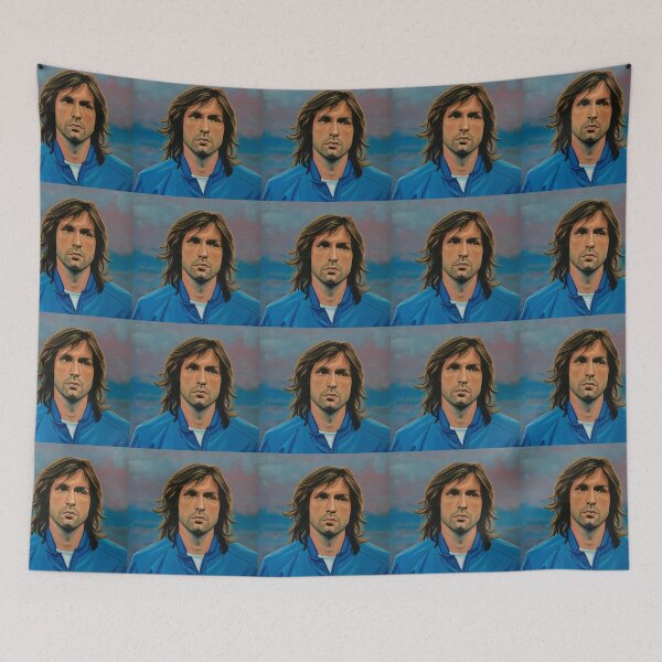 Item preview, Andrea Pirlo painting designed and sold by PaulMeijering.