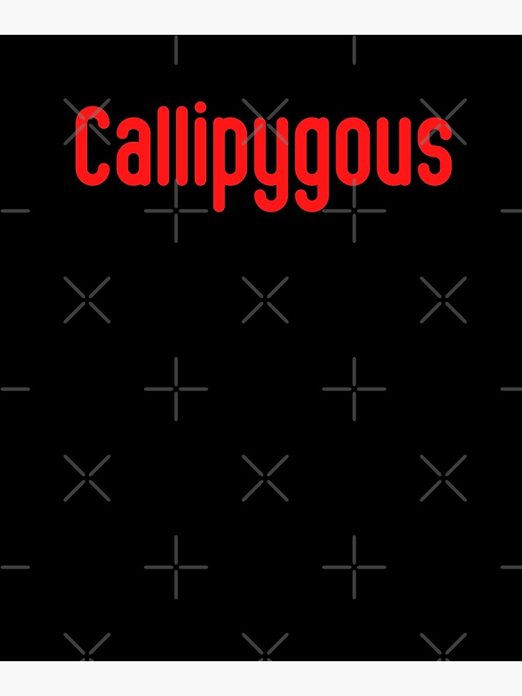 Callipygous Sticker for Sale by Peter Stawicki