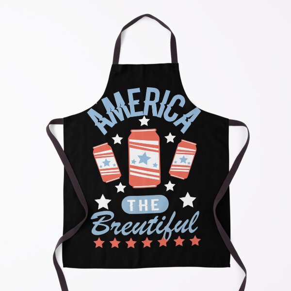 Item preview, AMERICA THE BREWTIFUL Funny  America Fourth of July Independence Day Drink Beer designed and sold by AmapolaSerrato.