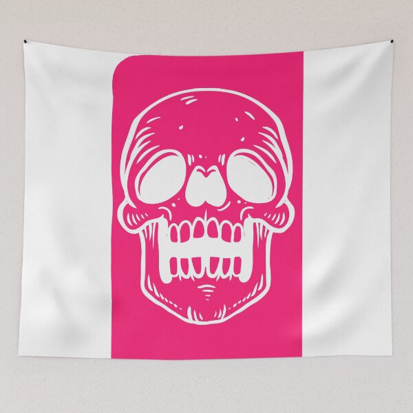 Item preview, pink skull designed and sold by Dipalo.