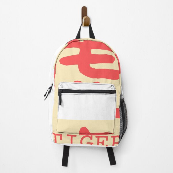 Item preview, Copy of Tiger Kanji Badge 虎 Japan Red Beige designed and sold by Snoot-Store.