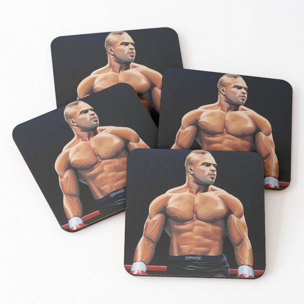 Item preview, Alistair Overeem painting designed and sold by PaulMeijering.
