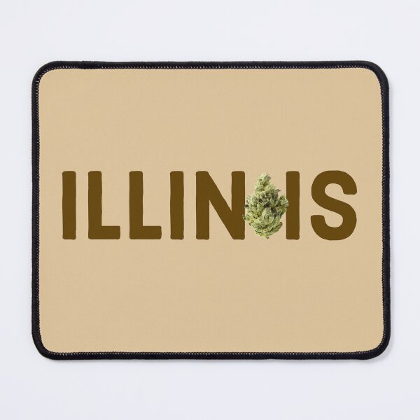 Item preview, Illinois Weed Buds - Marijuana/Pot/420/Cannabis for Stoners and Cali Smokers designed and sold by SteamParliament.