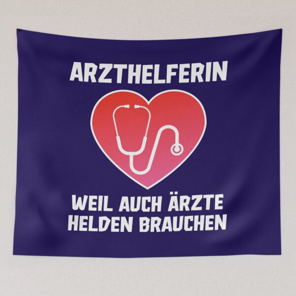 Item preview, Arztheferin T-ShirtArzthelferin Lustiger Damen Spruch designed and sold by MohaRakan.