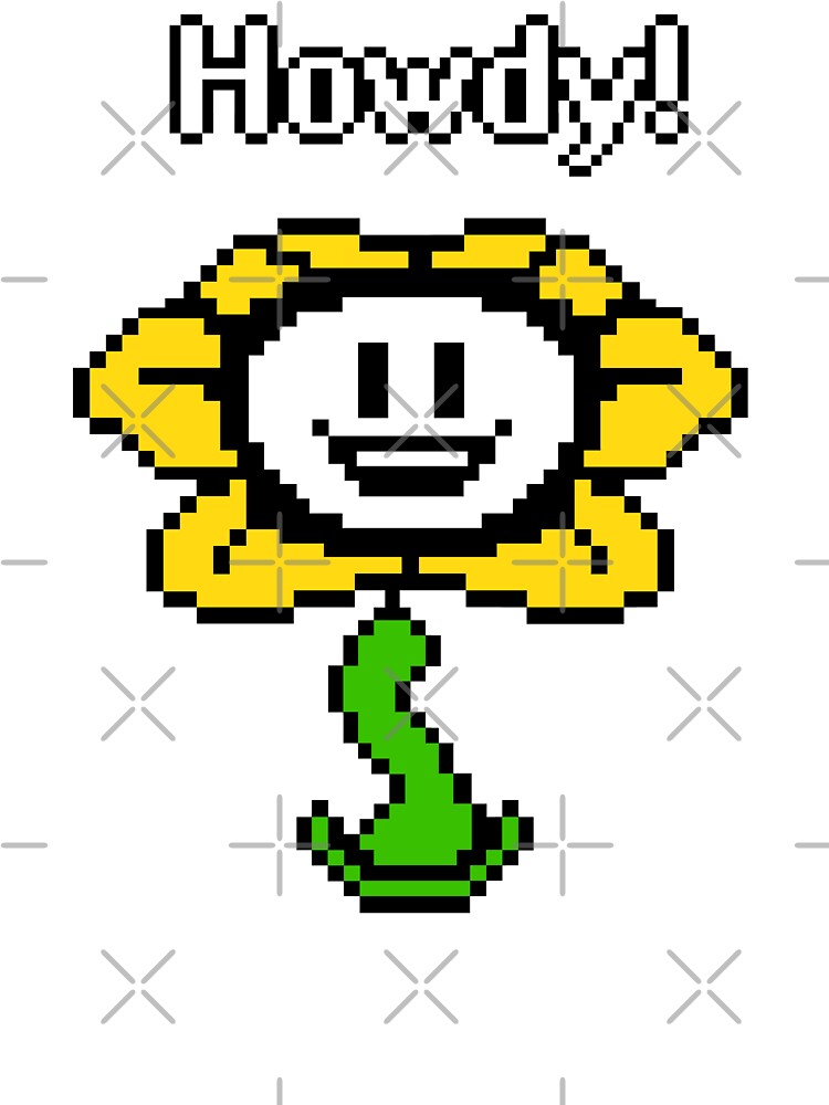 Undertale Flowey The Flower Howdy Baby One Piece By Oxox Ocheriin Redbubble