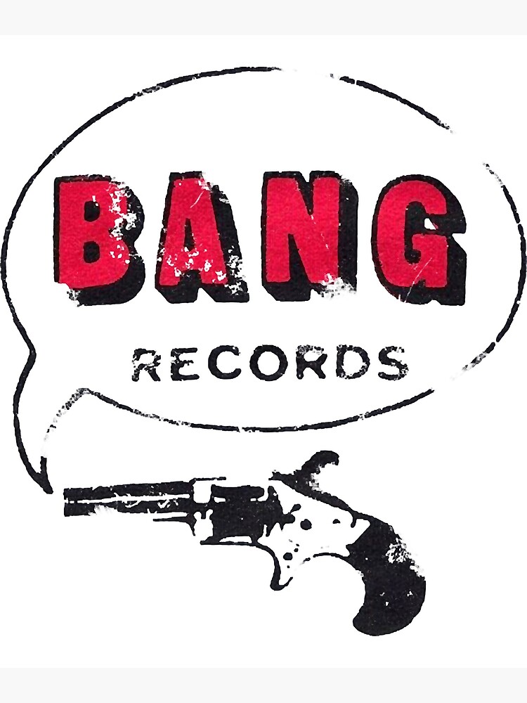 "Bang Records" Poster for Sale by MohaRakan Redbubble