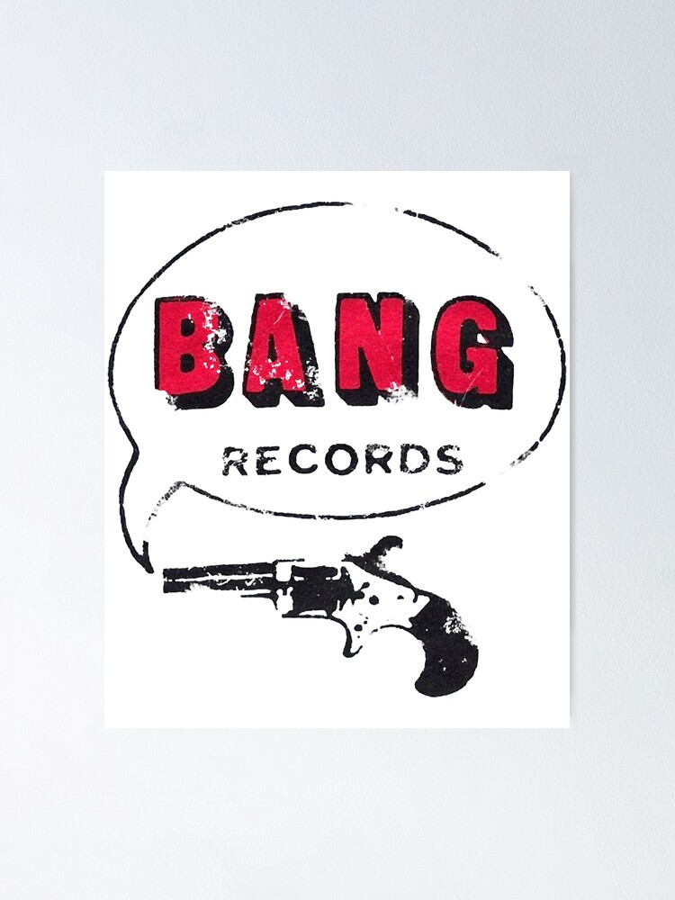 Bang Records Poster For Sale By Moharakan Redbubble