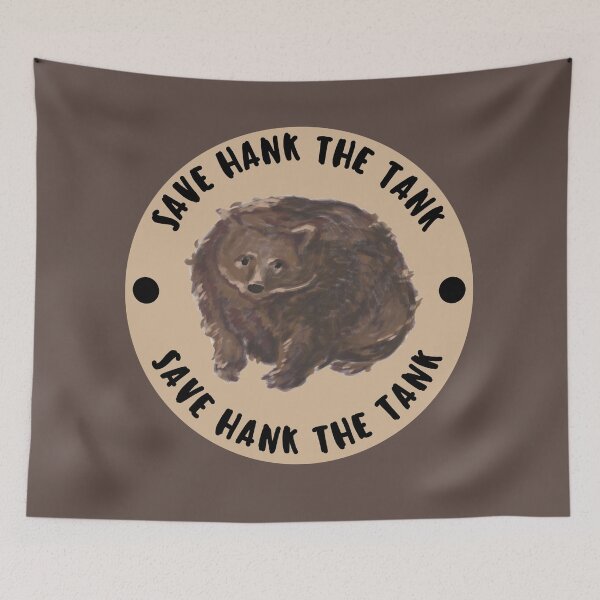Item preview, Save Hank The Tank designed and sold by BronikowskiART.