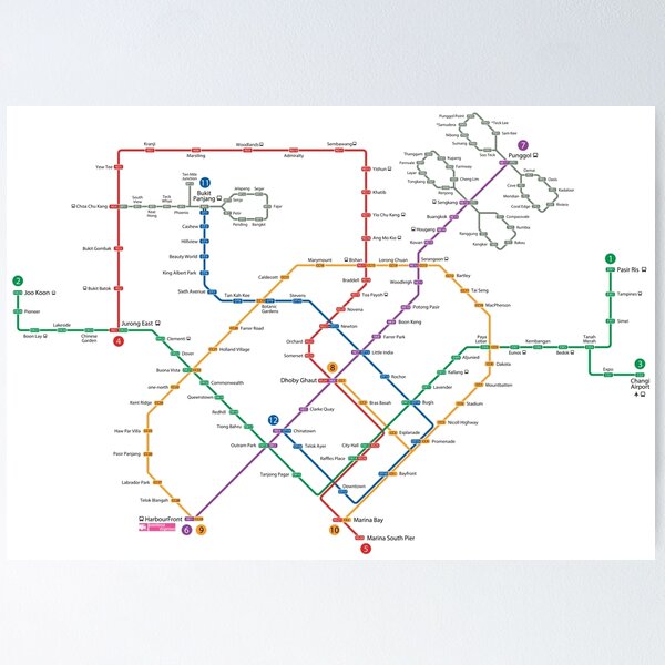 Item preview, Singapore MRT designed and sold by Sonja Lang.