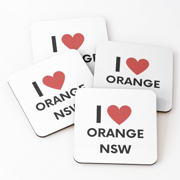 Item preview, I Love Orange NSW designed and sold by melbournegirl.