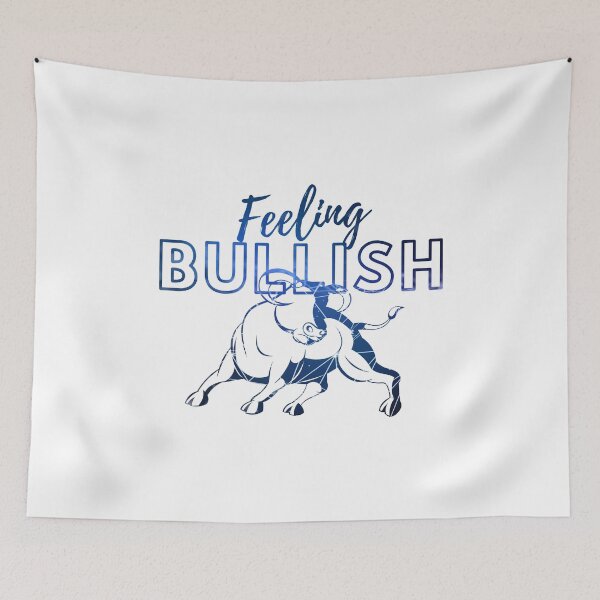 Item preview, Feeling Bullish | Day trader gift| Stock market, forex, options, crypto mug and day traders’ gift| Bull market| Wall Street bull designed and sold by TradingTeesKids.