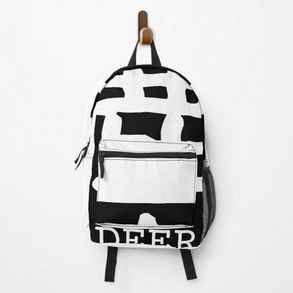 Item preview, Deer Kanji Badge 鹿 Japan Black White designed and sold by Snoot-Store.