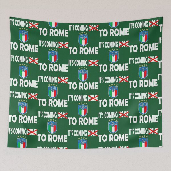 Item preview, Italia Football Soccer Italian Flag 2021 It’s Coming Home To Rome  designed and sold by Anteversee.