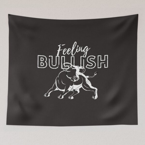 Item preview, Feeling Bullish | Traders gift | Gift for Stock market, forex, options, crypto and day traders | Stock Market Bull designed and sold by TradingTeesKids.