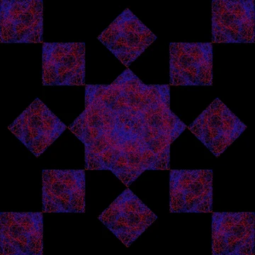 Artwork thumbnail, squares pattern by Meo Design