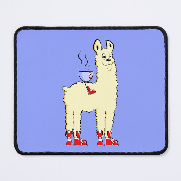 Item preview, Llama Coffee designed and sold by ArtByNabes.
