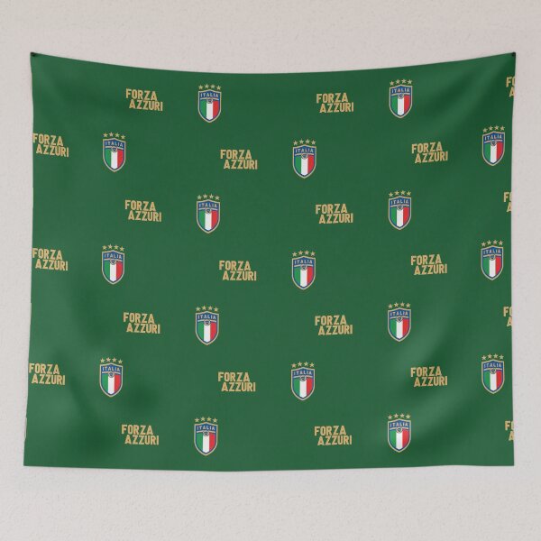 Item preview, Italy Soccer Italia Flag Forza Azzurri Football Fan   designed and sold by Anteversee.