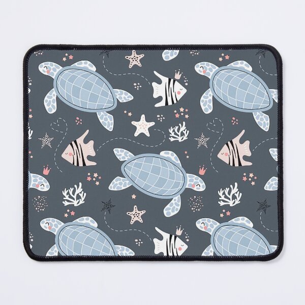 Item preview, Turtles Fishes Pattern designed and sold by SweetThreads79.