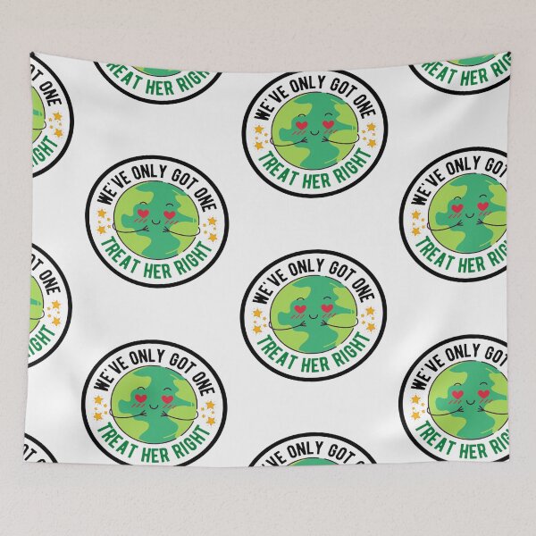 Item preview, Treat Her Right Mother Earth | Save The Plant Keep It Green | Earth Day designed and sold by chetan786.